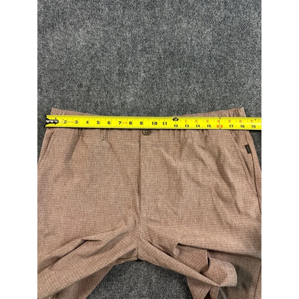 Oakley Hydrolix Mens‎ Regular Fit Shorts Brown Heathered Size 36 Active Casual
